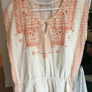 Vintage Zara TRF peasant top